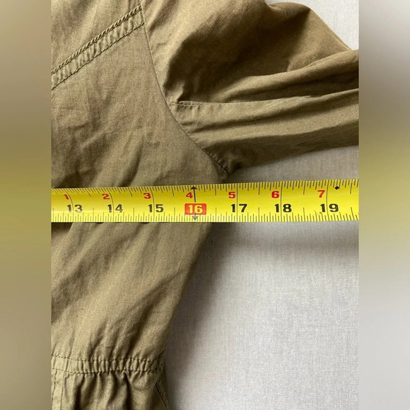 Tough Jeansmith ultility hooded zip up trench jacket Sz  S - Picture 7 of 9